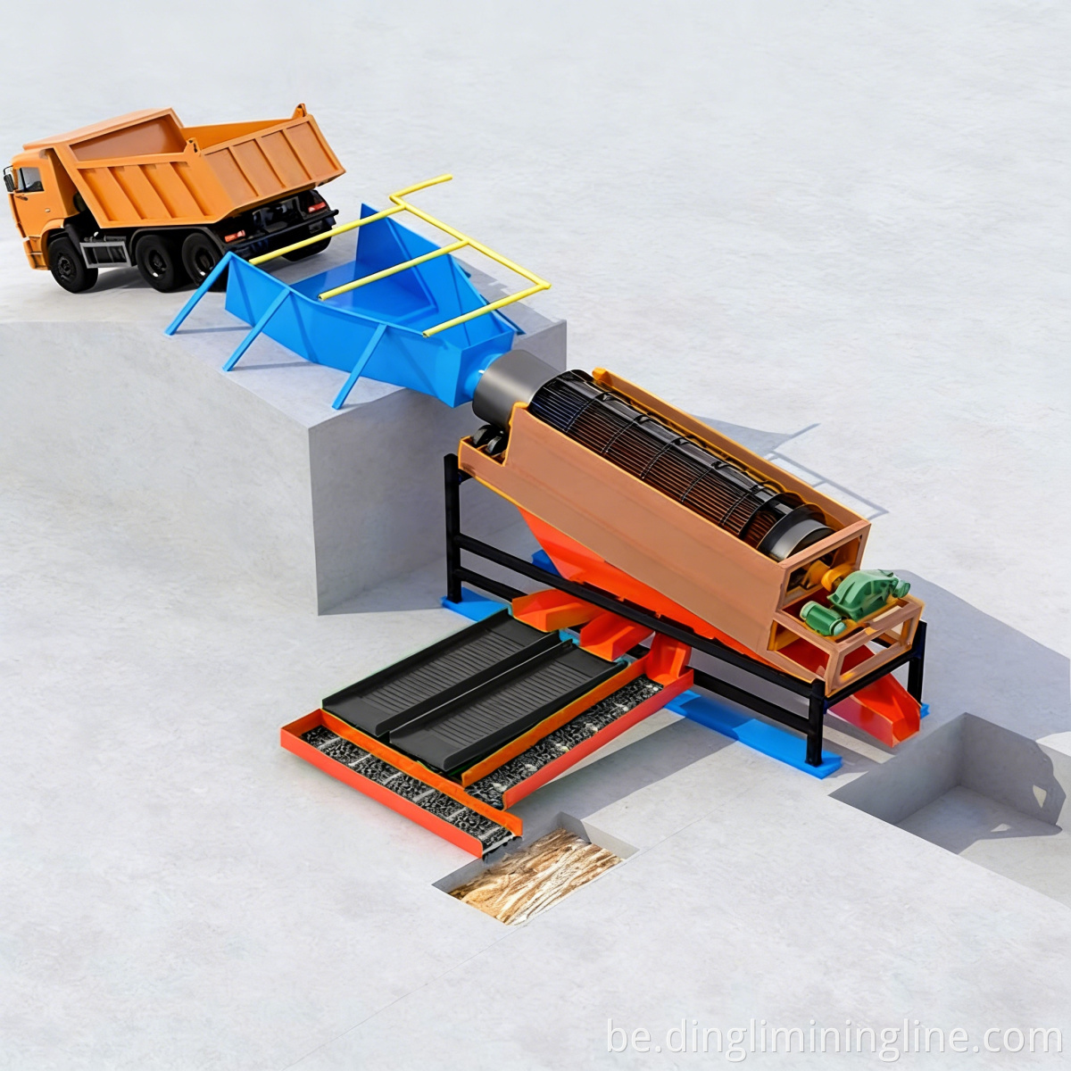 Complete Gold Wash Plant (1)